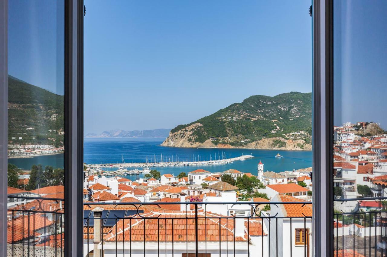 The Maritime House Villa Skopelos stad Exteriör bild