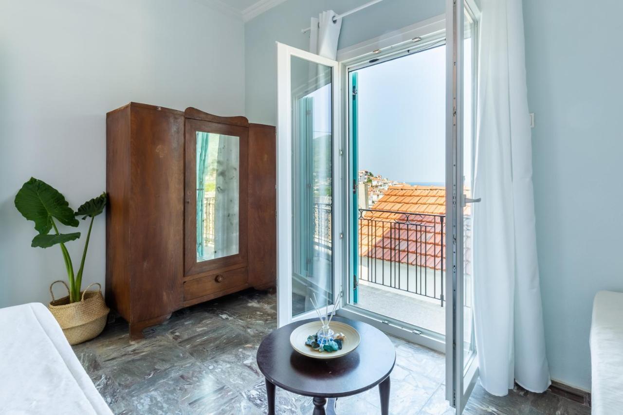 The Maritime House Villa Skopelos stad Exteriör bild
